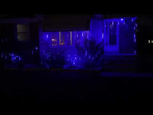 Load and play video in Gallery viewer, Christmas Lights 8 tube set 144L/30cm Icicle Meteor Shower Falling Star (Blue)