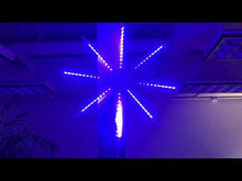 Load and play video in Gallery viewer, LED, Meteor, Shower, Lights, Shooting, Star, Outdoor, Holiday, Decoration, Christmas, Porch, Landscaping, Water resistant, 8 Tubes