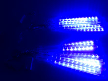 Load image into Gallery viewer, Christmas Lights 8 tube set 144L/30cm  Icicle Meteor Shower Falling Star  (Blue)
