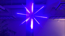 Load image into Gallery viewer, LED, Meteor, Shower, Lights, Shooting, Star, Outdoor, Holiday, Decoration, Christmas, Porch, Landscaping, Water resistant, 8 Tubes
