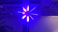 Load image into Gallery viewer, LED, Meteor, Shower, Lights, Shooting, Star, Outdoor, Holiday, Decoration, Christmas, Porch, Landscaping, Water resistant, 8 Tubes

