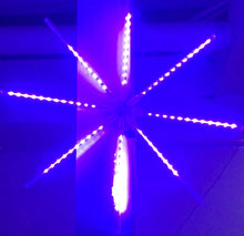 Load image into Gallery viewer, LED, Meteor, Shower, Lights, Shooting, Star, Outdoor, Holiday, Decoration, Christmas, Porch, Landscaping, Water resistant, 8 Tubes
