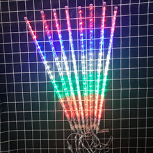 Load image into Gallery viewer, Christmas Lights 8 tube set 144L/30cm  Icicle Meteor Shower Falling Star  (Blue)
