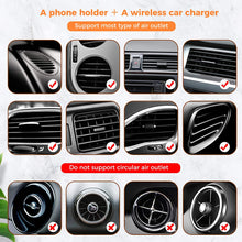 Load image into Gallery viewer, Wireless Car Phone Charger, Universal,  Auto Clamping, Smart Sensor, Fast Charger
